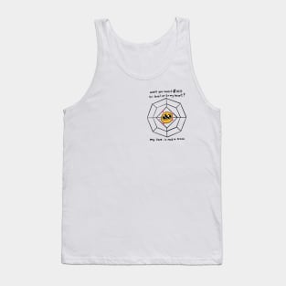 Ponzi Scheme My Love BLACK OUTLINE Tank Top